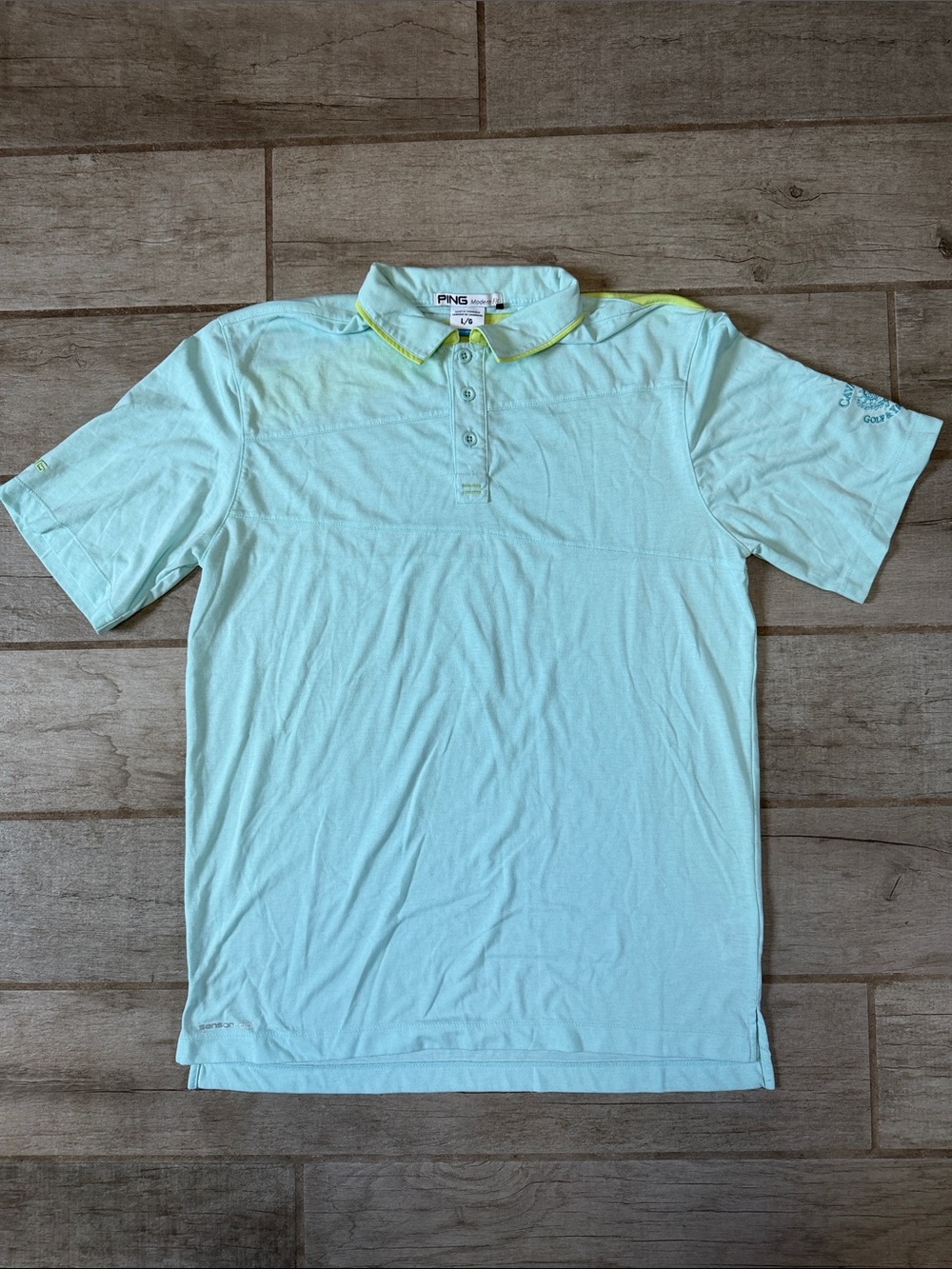 PING Aqua Cavalier Golf & Yacht Club Polo L